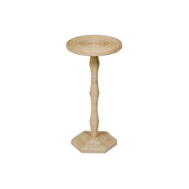 Table à pois en abaca (Sh07-061319)